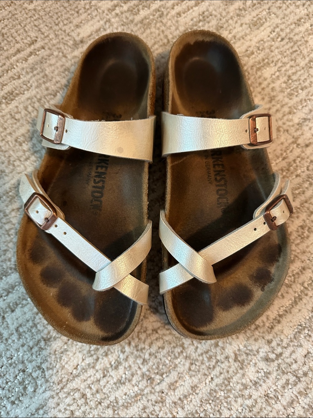 Birkenstock Mayari Birko-Flor in Graceful Pearl White - Picture 2 of 12